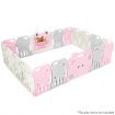 18 Panel Baby Playpen Kids Safety Gate Interactive Toddler Baby Play Room Frog Girl