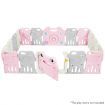 18 Panel Baby Playpen Kids Safety Gate Interactive Toddler Baby Play Room Frog Girl
