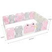 18 Panel Baby Playpen Kids Safety Gate Interactive Toddler Baby Play Room Frog Girl