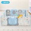ABST 4 Panel Baby Playpen Extension Interactive Kids Toddler Play Room Safety Gate Kuer
