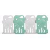 ABST 4 Pcs Baby Playpen Panel Extension Interactive Kids Safety Gates Toddler Play Room Frog