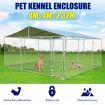 Dog Kennel Run Puppy Pet Chicken Duck Enclosure Doggy Playpen Animal Fencing Rabbit Fence Outdoor Cage 4mx4m