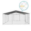 Dog Kennel Run Puppy Pet Chicken Duck Enclosure Doggy Playpen Animal Fencing Rabbit Fence Outdoor Cage 4mx4m