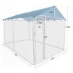Dog Kennel Run Pet Puppy Enclosure Doggy Playpen Chicken Duck Fence Rabbit Cage Animal Fencing Outdoor 4mx2.3m