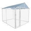 Dog Kennel Run Pet Puppy Enclosure Doggy Playpen Chicken Duck Fence Rabbit Cage Animal Fencing Outdoor 4mx2.3m