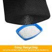 New Cat Litter Mat Cat Kitty Litter Trapper Catcher Sifting Pad W/ Double-Layer