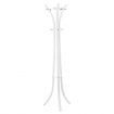 White Metal Coat Tree Hanger Stand Hat Rack Holder Entryway Bedroom 9 hooks-180cm