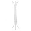White Metal Coat Tree Hanger Stand Hat Rack Holder Entryway Bedroom 9 hooks-180cm