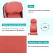 Full Body Back Neck Car Seat Massager Cushion Shiatsu Massage Chair Pad w/Heat