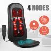 Back Neck Car Seat Massager Pad Full Body Shiatsu Massage Chair Cushion ???Black