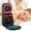 Back Neck Car Seat Massager Pad Full Body Shiatsu Massage Chair Cushion ???Black