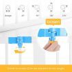 White Wooden Baby/Pet Playpen 8 Panels Lockable Door Adjustable Shape