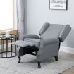 Luxdream Sofa Recliner Chair Armchair Single Padded Fabric Couch Lounge Living Room Furniture