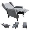 Luxdream Sofa Recliner Chair Armchair Single Padded Fabric Couch Lounge Living Room Furniture