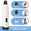 Dog Cat Nail Clipper Electric Rotary Puppy Claw Grinder Pet Toenail Trimmer Filing Tool