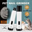 Dog Cat Nail Clipper Electric Rotary Puppy Claw Grinder Pet Toenail Trimmer Filing Tool