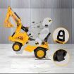 Kids Off Road Excavator Ride On Digger Toy Children Bulldozer Loader
