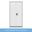 Lockable Filing Cabinet Office Furniture Document Storage with Adjustable Shelves