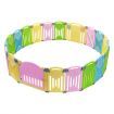 ABST 20 Sided Panel Kids Baby Playpen Interactive Baby Room Foldable Safety Gates Bear Design
