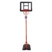 2m Kids Portable Basketball Hoop Stand System w/Adjustable Height Net Ring Ball