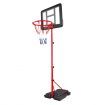 2m Kids Portable Basketball Hoop Stand System w/Adjustable Height Net Ring Ball
