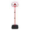 2.4m Large Kids Portable Basketball Hoop Stand System Set Adjustable Height Net Ring Ball