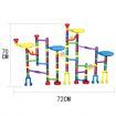 136PCS Marble Run Game Marble Race Track Light Marbles Kids Birthday Gift