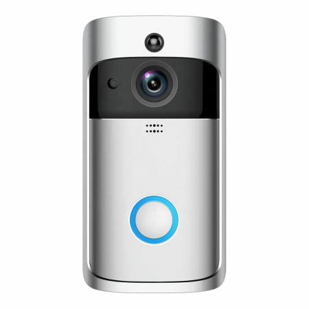 HD Wireless Security Camera Smart Doorbell with Night Vision(only subscribe to cloud storage)
