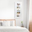 Wall Hanging Jewellery Cabinet Organizer w/ Photo Frames-White
