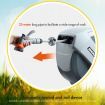 Wall Mount Garden Hose Reel High Pressure Hose Nozzle Self Coiling 7 Modes-25m