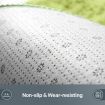 200x230cm Fluffy Shaggy Area Rug Large Green Carpet Home Bedroom Anti-Slip Floor Mat