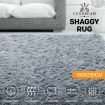 Fluffy Shaggy Area Rug Large Grey Carpet Home Bedroom Anti Slip Floor Mat 160x230cm