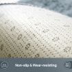 Fluffy Shaggy Area Rug Large Grey Carpet Home Bedroom Anti Slip Floor Mat 160x230cm
