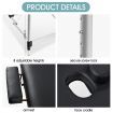 75cm Aluminium Massage Table Bed Therapy Equipment-Black