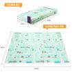 200cmx180cm 10mm Thick Reversible Baby Play Mat Kids Activity Gym
