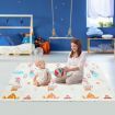 200cmx180cm 15mm Thick Baby Play Mat w/ Animal and Alphabet Print