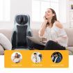 Air Compression Shiatsu Rotating Massage Seat Cushion Neck Back Full Body Massager