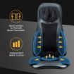 Air Compression Shiatsu Rotating Massage Seat Cushion Neck Back Full Body Massager