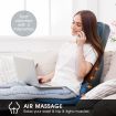 Air 3D Shiatsu Squeeze Kneading Massage Seat Cushion Car Seat Massager
