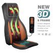 Full Body Massage Cushion Shiatsu Neck Back Massager Chair Pad Car Massaging Seat-Orange