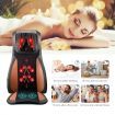Full Body Massage Cushion Shiatsu Neck Back Massager Chair Pad Car Massaging Seat-Orange