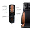 Full Body Massage Cushion Shiatsu Neck Back Massager Chair Pad Car Massaging Seat-Orange