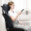 Full Body Massage Cushion Shiatsu Neck Back Massager Chair Pad Car Massaging Seat-RED