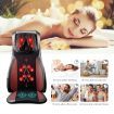 Full Body Massage Cushion Shiatsu Neck Back Massager Chair Pad Car Massaging Seat-RED