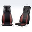 Full Body Massage Cushion Shiatsu Neck Back Massager Chair Pad Car Massaging Seat-RED