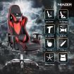 Adjustable High Back Racing Gaming Computer Chair w/ Footrest
