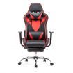 Adjustable High Back Racing Gaming Computer Chair w/ Footrest