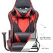 Adjustable High Back Racing Gaming Computer Chair w/ Footrest
