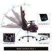 Adjustable High Back Racing Gaming Computer Chair w/ Footrest