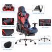 Adjustable High Back Racing Gaming Computer Chair w/ Footrest